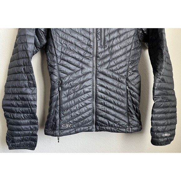 Outdoor Research Verismo Women’s XS Hooded Down Puffer Jacket Pertex Quantum - Picture 3 of 10